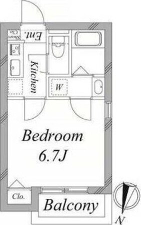 アル・ソーレ青砥の物件間取画像